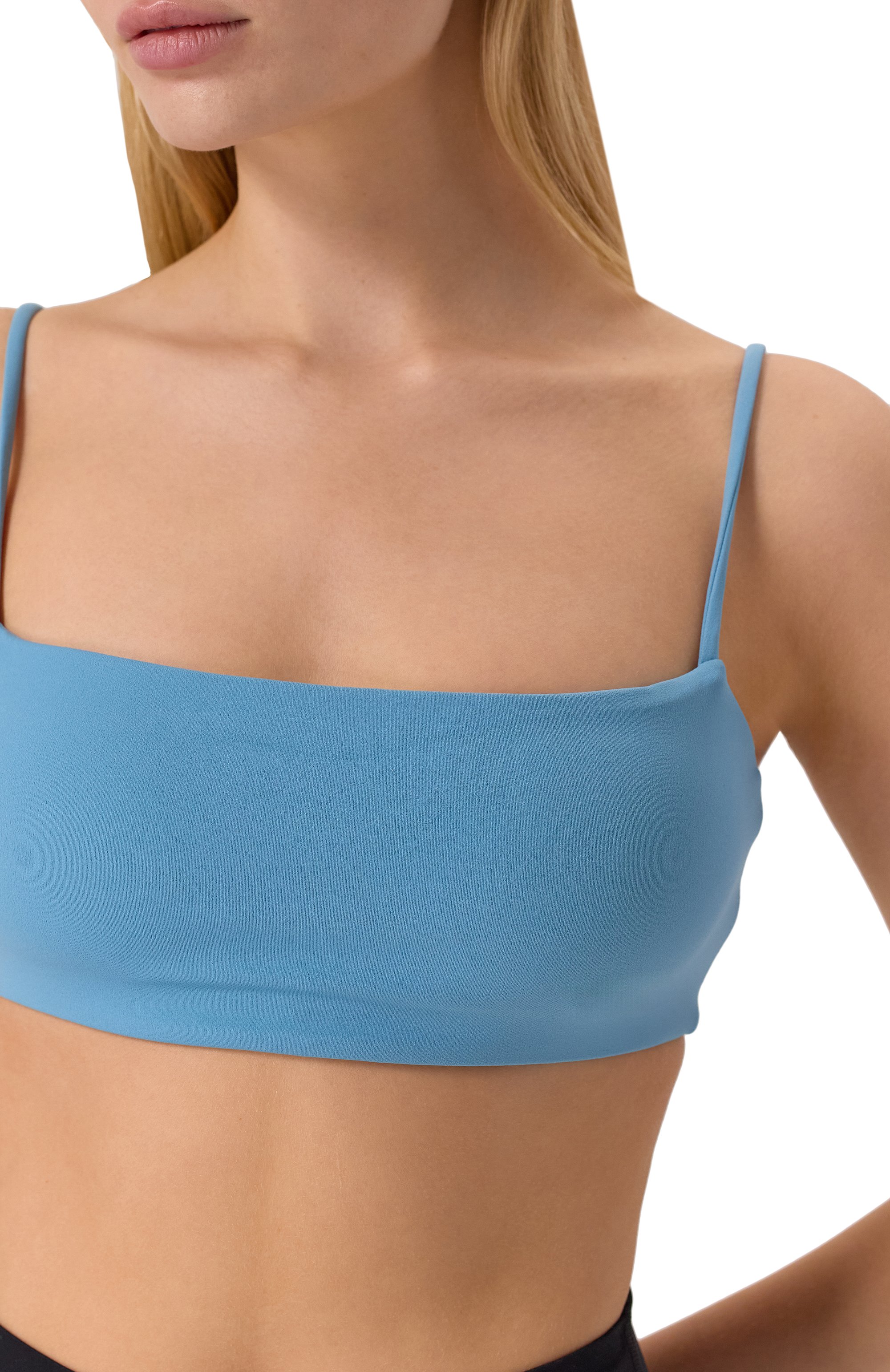 Бра-топ DAILY REMINDER голубого цвета по цене 9570 руб., арт. B005-CB, фото 5 Бра-топ DAILY REMINDER, арт. B005-CB, фото 5