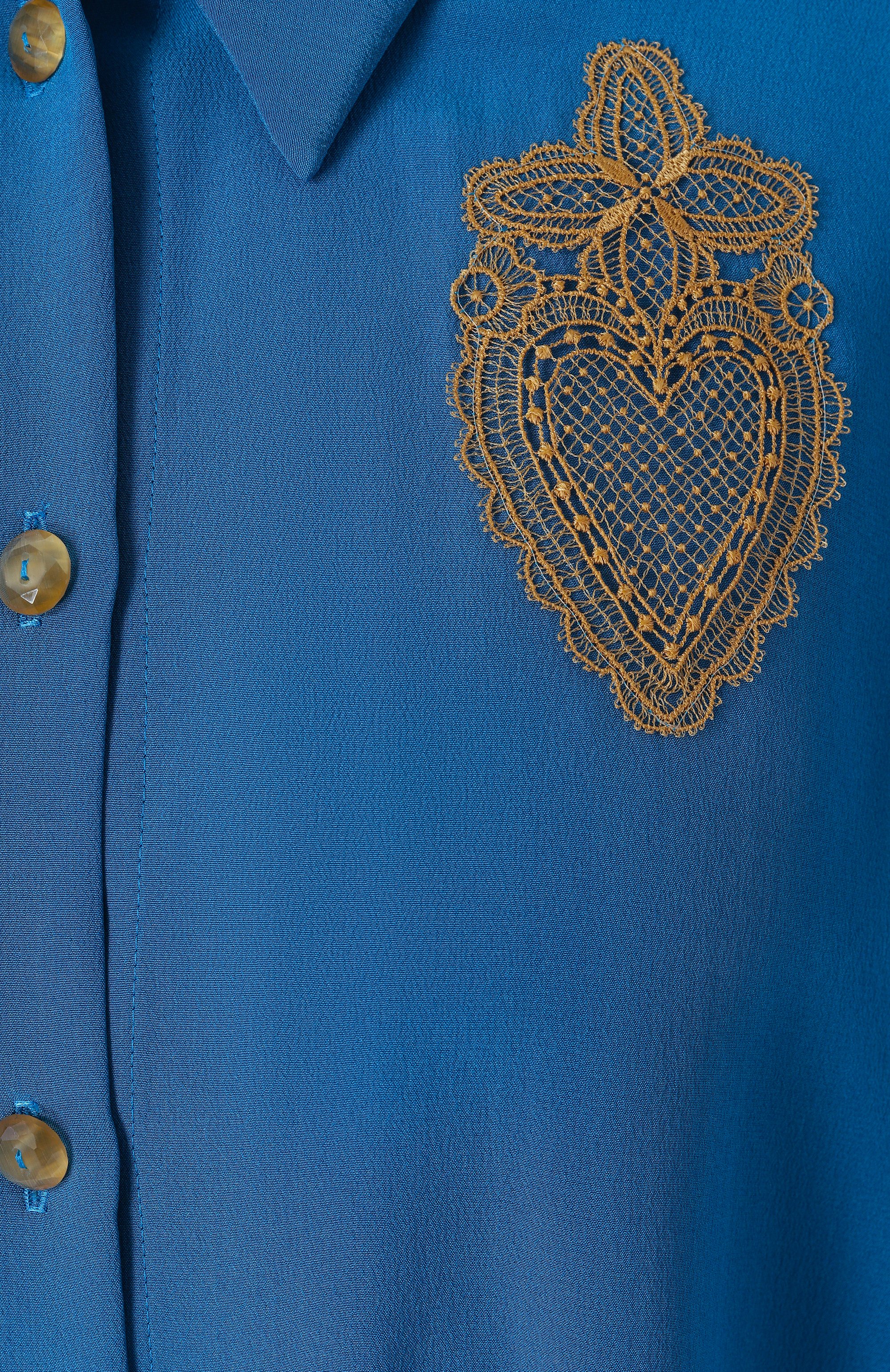 Шелковая блузка ULYANA SERGEENKO, арт. CMA001FW24RESORT 1864Т24, фото 6