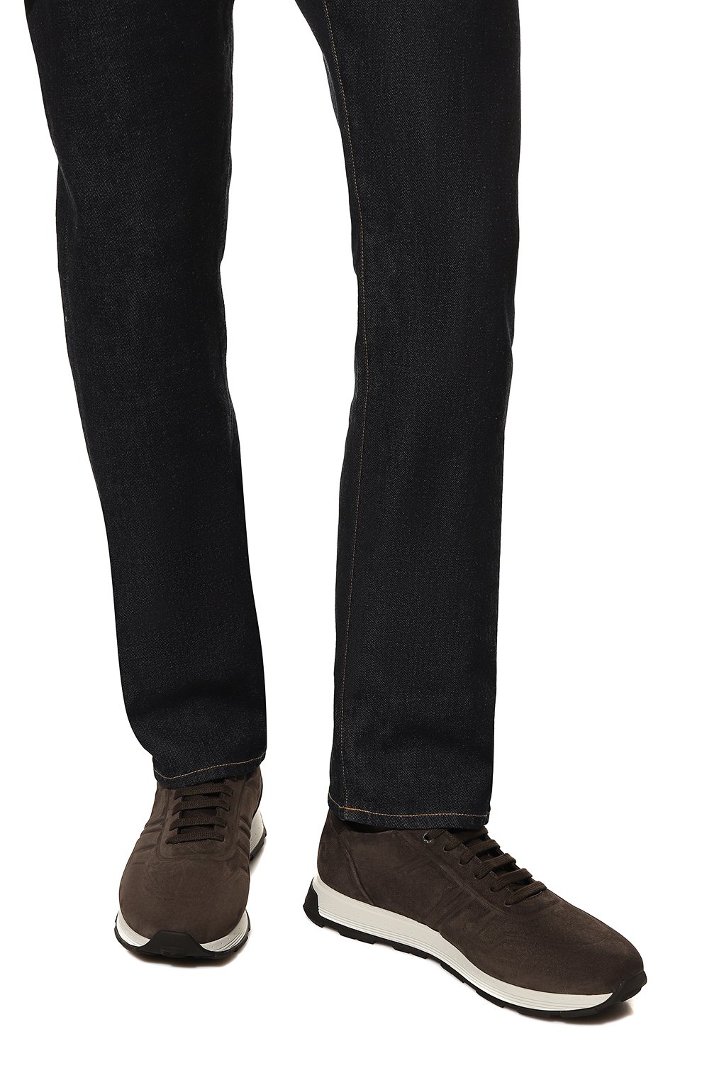 Замшевые кроссовки STEFANO RICCI, арт. US61_G6433/SD, фото 3