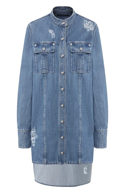 Женская джинсовая рубашка BALMAIN, арт. RF22261/D047