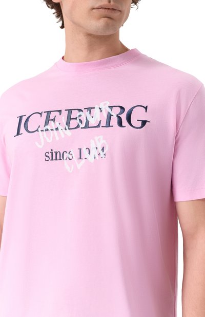 Хлопковая футболка ICEBERG, арт. F010/6325, фото 5