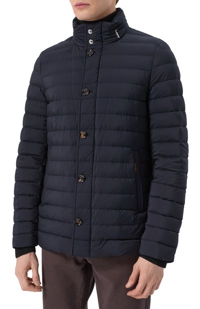 Пуховая куртка aloisio-s3 MOORER темно-синего цвета по цене 174500 руб., арт. AL0ISI0-S3, фото 3 Пуховая куртка aloisio-s3 MOORER, арт. AL0ISI0-S3, фото 3