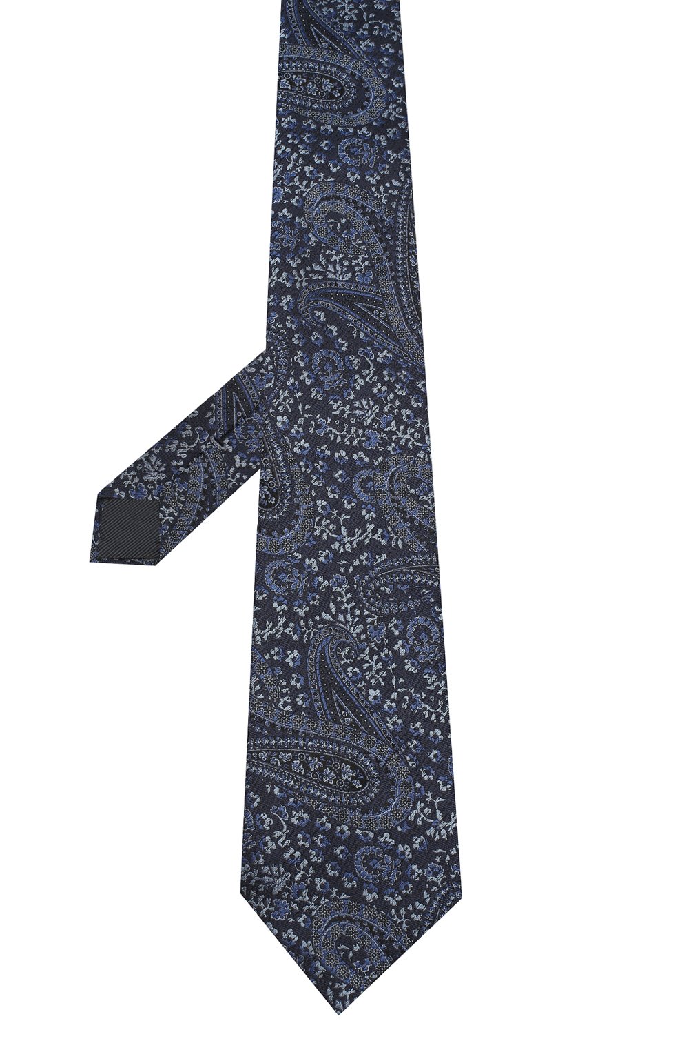 Шелковый галстук ZEGNA синего цвета по цене 18950 руб., арт. Z6E00/1UM, фото 2 Шелковый галстук ZEGNA, арт. Z6E00/1UM, фото 2