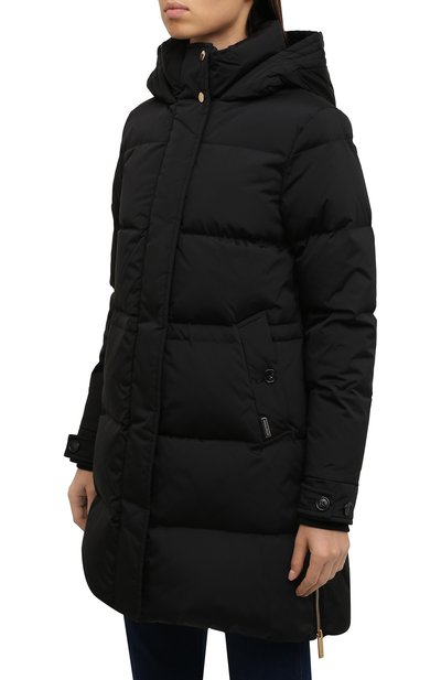 Пуховик WOOLRICH черного цвета по цене 77150 руб., арт. CFWW0U0514FR/UT1148, фото 3 Пуховик WOOLRICH, арт. CFWW0U0514FR/UT1148, фото 3