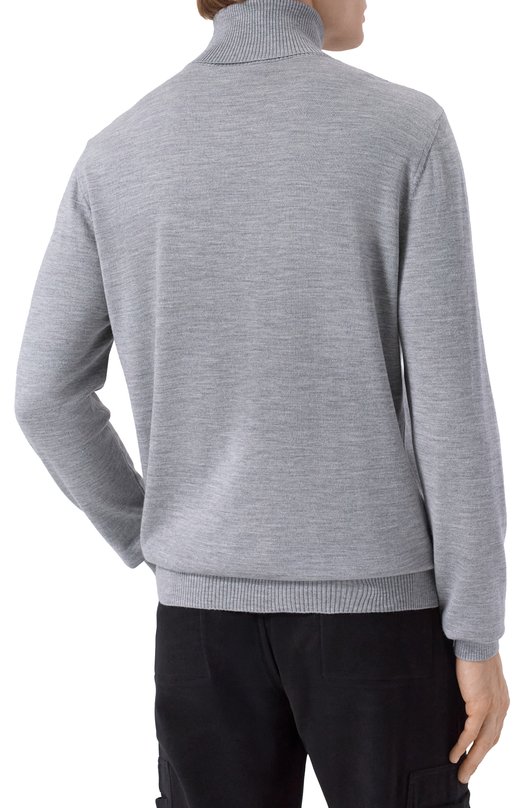 Водолазка из шерсти и шелка MVST M25.1MM.K013/K005 Серый  M25.1MM.K013/K005 Фото 4