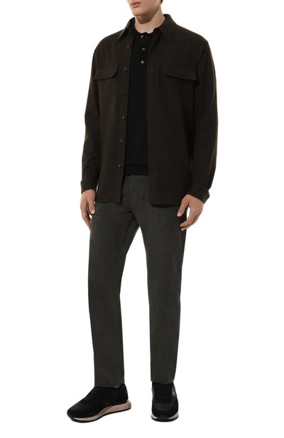 Хлопковая рубашка RICK OWENS, арт. RU02D6291/FL, фото 2