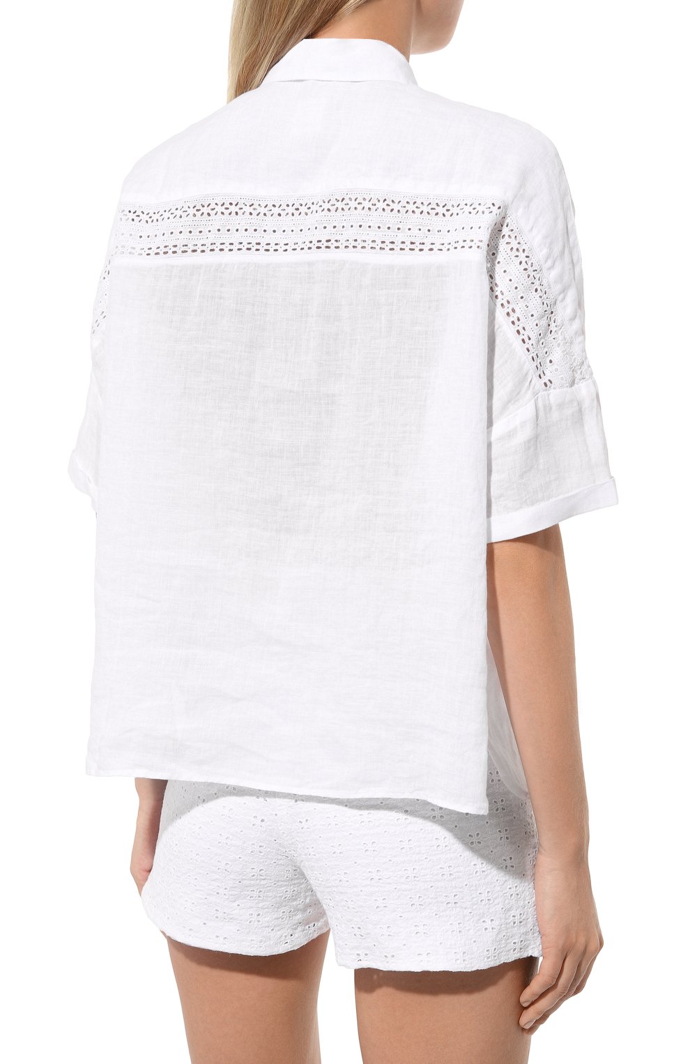 Льняная рубашка 120% LINO, арт. 31ALIW19PR/000B317/000, фото 4