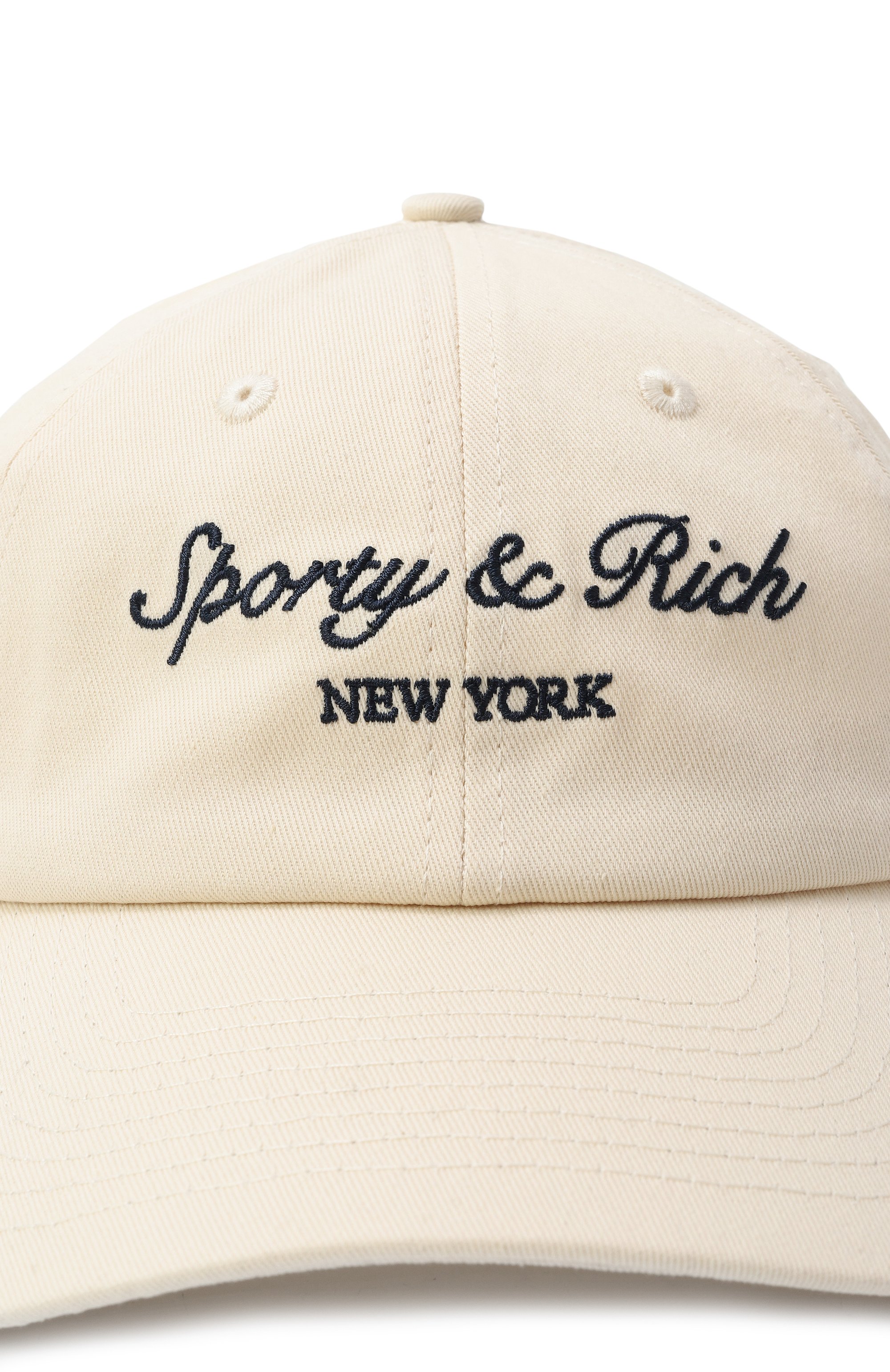 Хлопковая бейсболка SPORTY AND RICH, арт. AC040612322CR01, фото 4