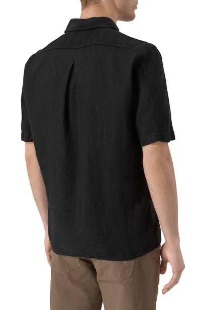 Рубашка изо льна и хлопка TRANSIT, арт. CFUTRZV312, фото 4