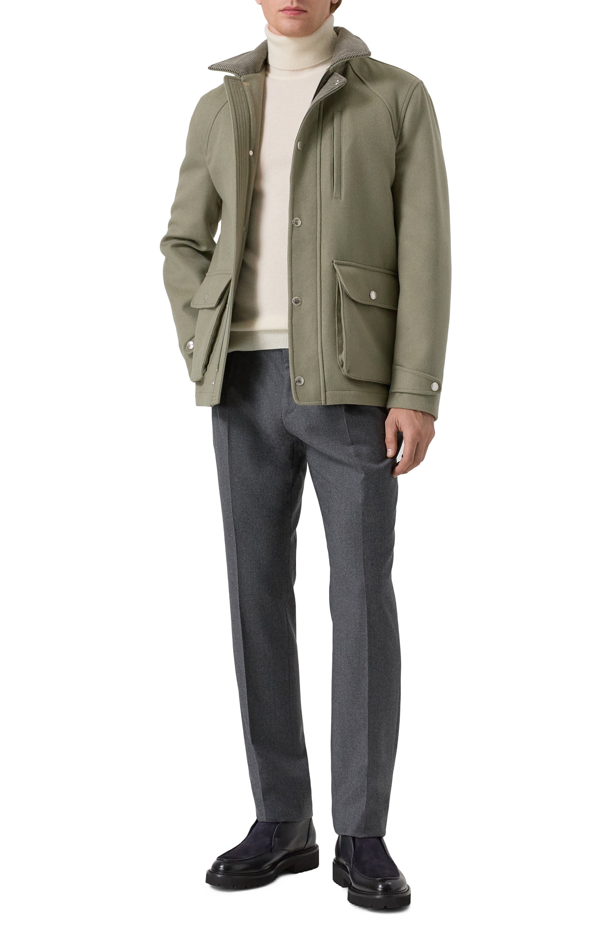 Кожаные ботинки DOUCAL'S, арт. DU3332PHILPN002N, фото 2