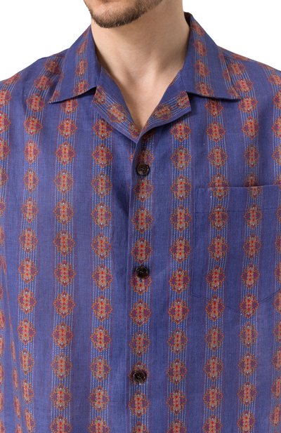 Льняная рубашка VALENTINO, арт. 6V3AA111AN0, фото 5