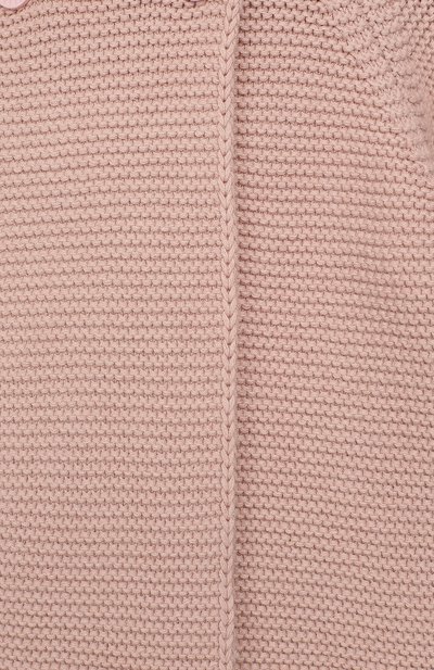 Кардиган из хлопка и шерсти STELLA MCCARTNEY розового цвета по цене 6640 руб., арт. 540060/SMM03, фото 3 Кардиган из хлопка и шерсти STELLA MCCARTNEY, арт. 540060/SMM03, фото 3