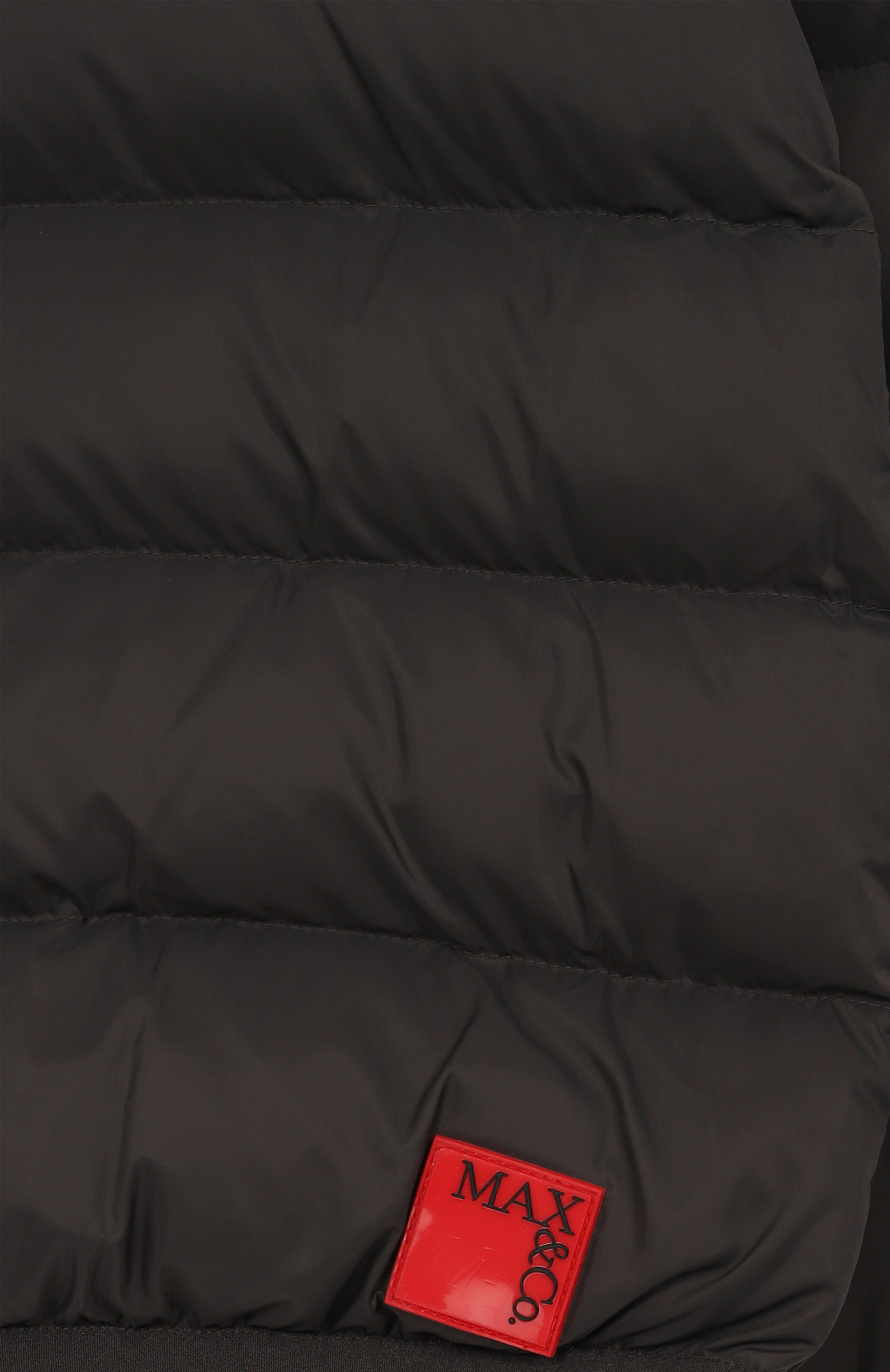 Утепленная куртка MAX&CO темно-серого цвета по цене 23850 руб., арт. MX0226-MX099, фото 3 Утепленная куртка MAX&CO, арт. MX0226-MX099, фото 3