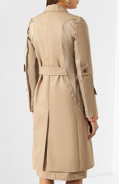 Хлопковый тренч MAISON MARGIELA, арт. S51AH0140/S52585, фото 4