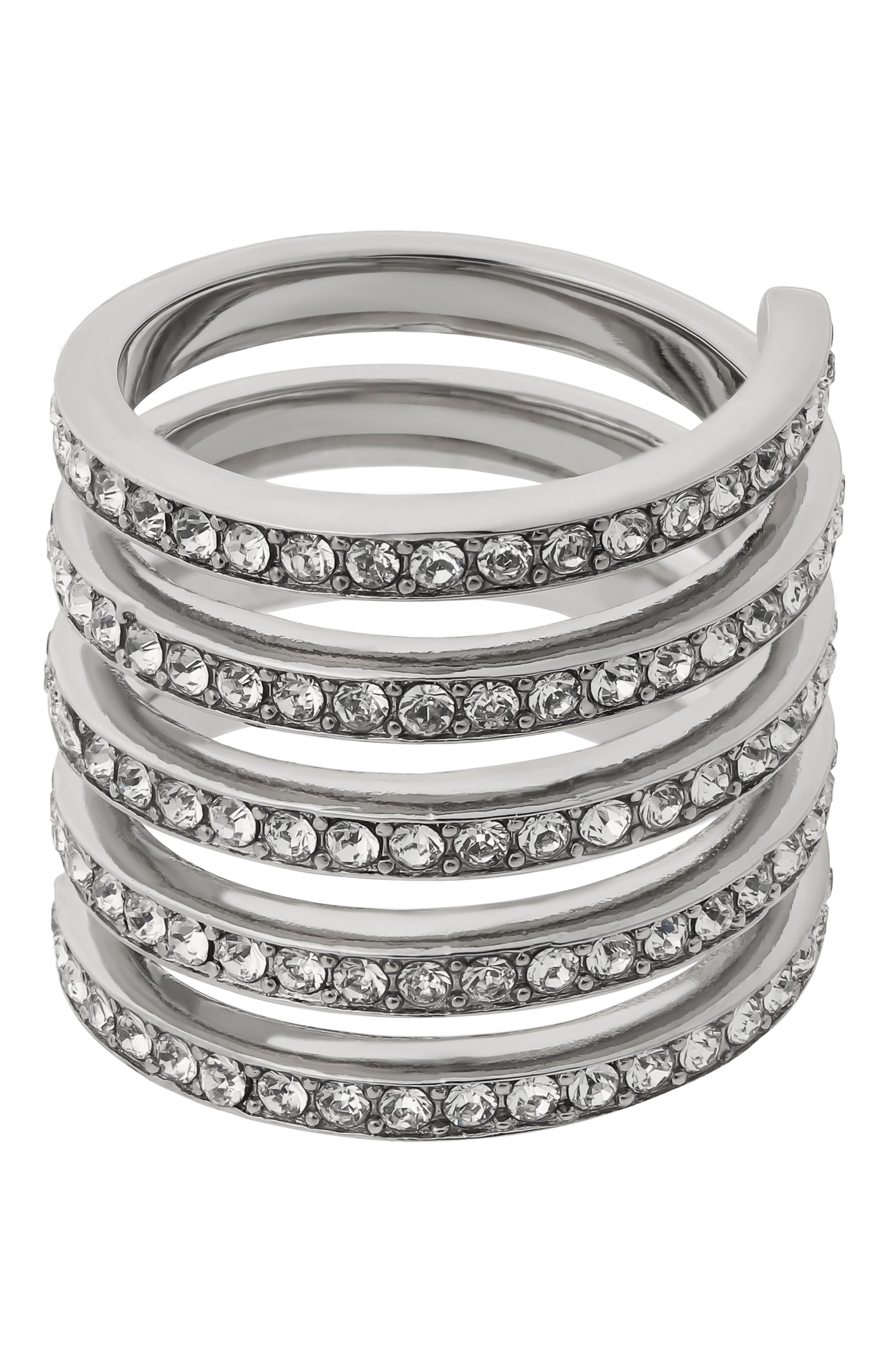 Кольцо AMINA MUADDI серебряного цвета по цене 58750 руб., арт. S9J333483VIT054, фото 1 Кольцо AMINA MUADDI, арт. S9J333483VIT054, фото 1