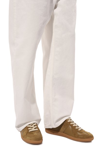 Кожаные кеды replica MAISON MARGIELA, арт. S57WS0236/P1895, фото 3