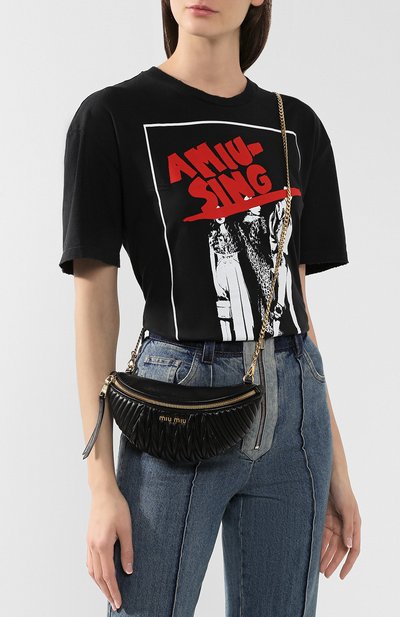 Поясная сумка MIU MIU, арт. 5BL010-N88-F0002-OOO, фото 5