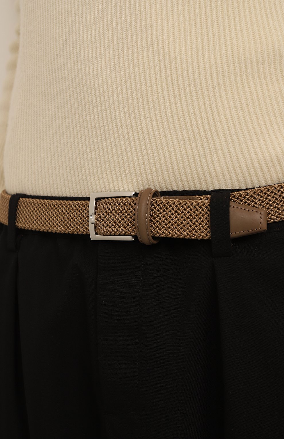 Текстильный ремень KITON, арт. USC3688N01040, фото 2