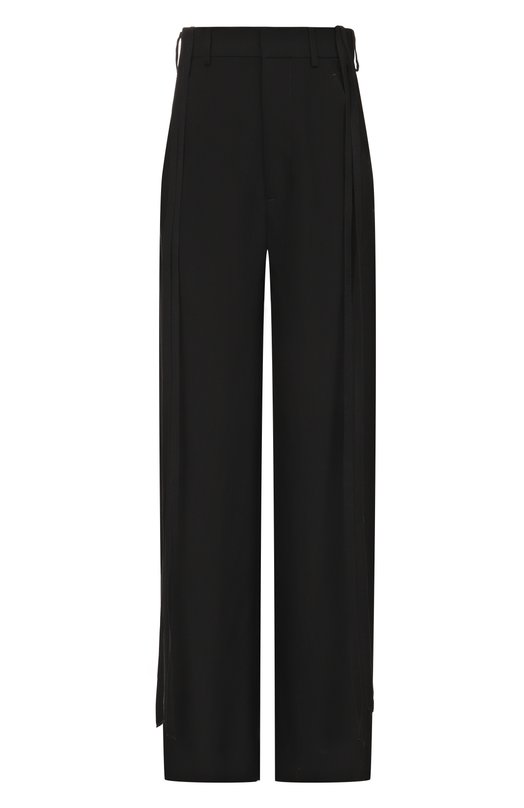 Брюки из вискозы Ann Demeulemeester B0010192/FA558 Чёрный B0010192/FA558
