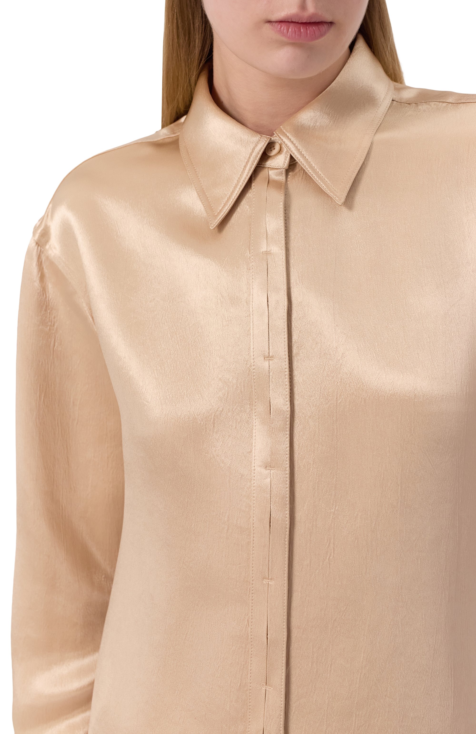 Атласная рубашка CLOSED, арт. C94412-26A-22, фото 5