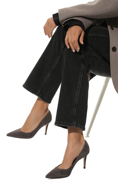 Замшевые туфли gianvito 85 GIANVITO ROSSI, арт. G24580.85RIC.CAMLAPI, фото 3