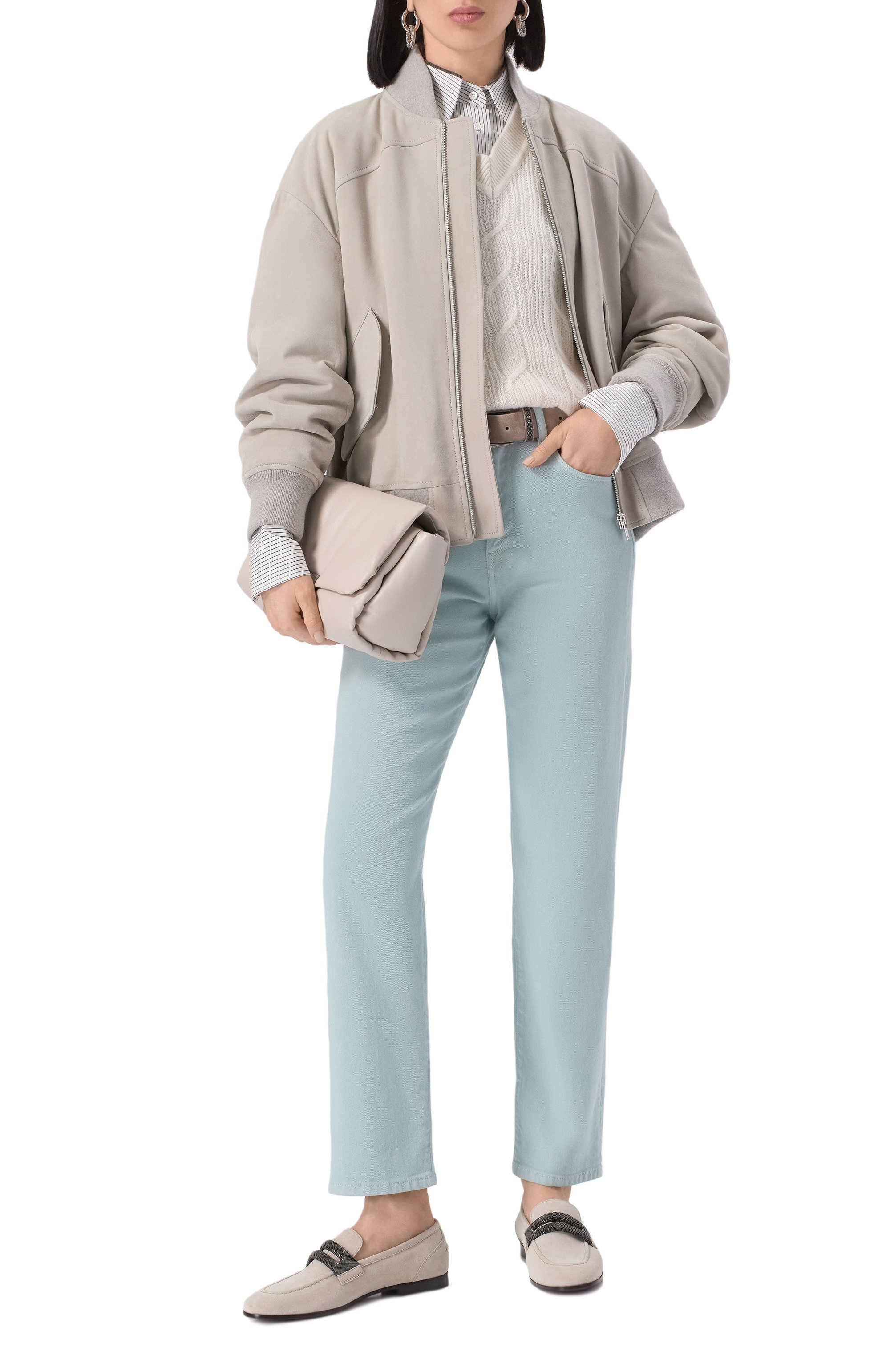 Пуловер из кашемира и шелка KITON, арт. D5973401, фото 2