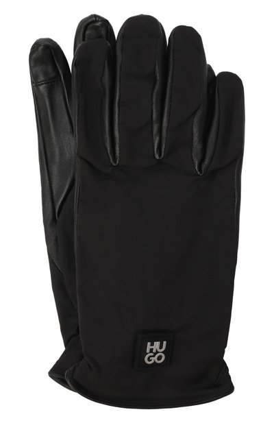 Мужские комбинированные перчатки HUGO, арт. 50548758