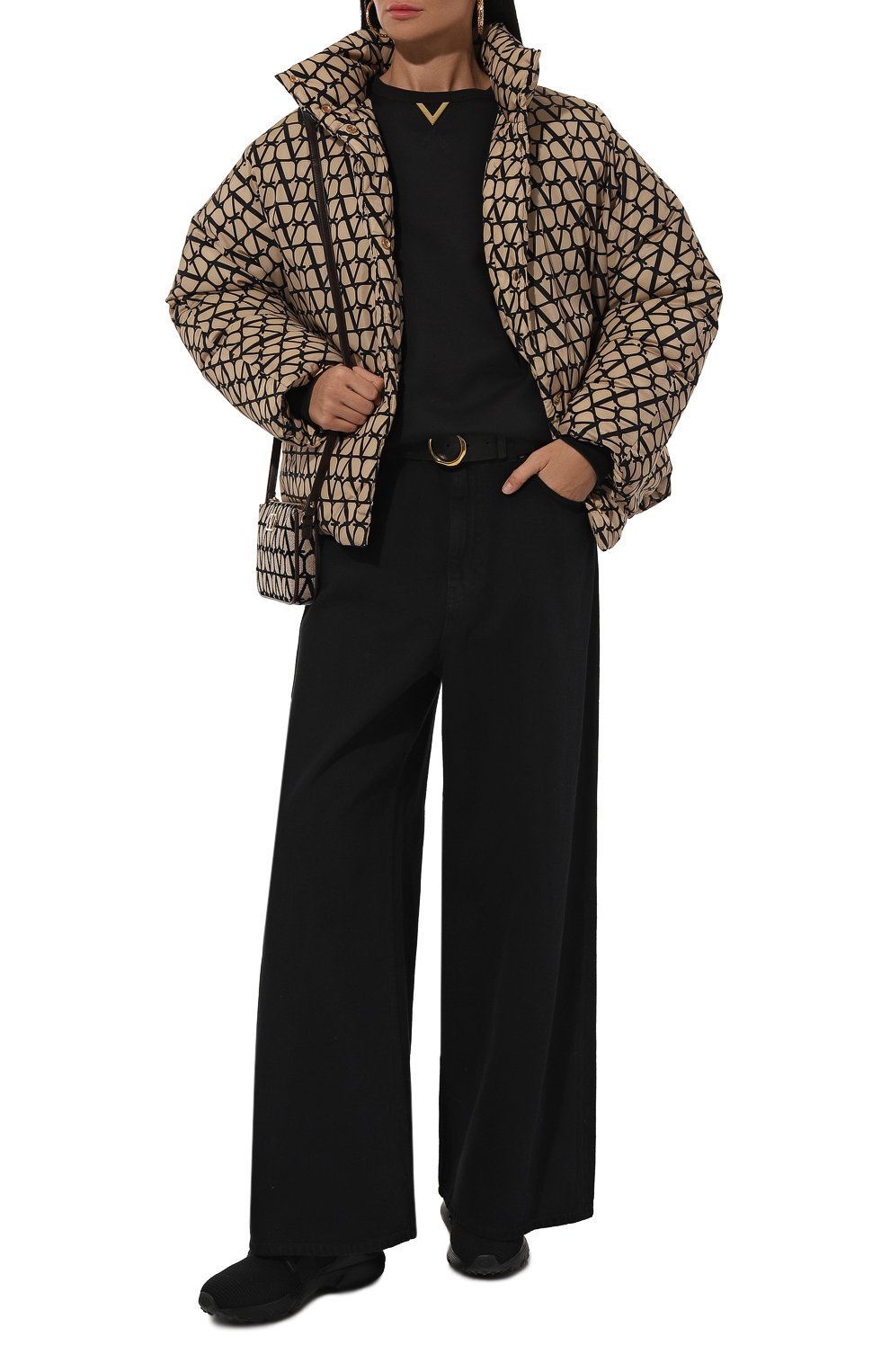 Хлопковый свитшот VALENTINO, арт. 5B3MF23F8PU, фото 2