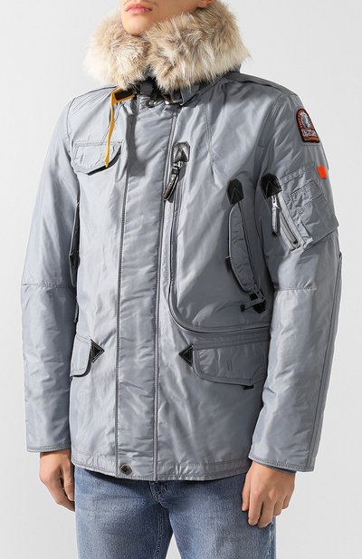 Пуховая парка right hand с меховой отделкой PARAJUMPERS, арт. MA03/RIGHT HAND, фото 3