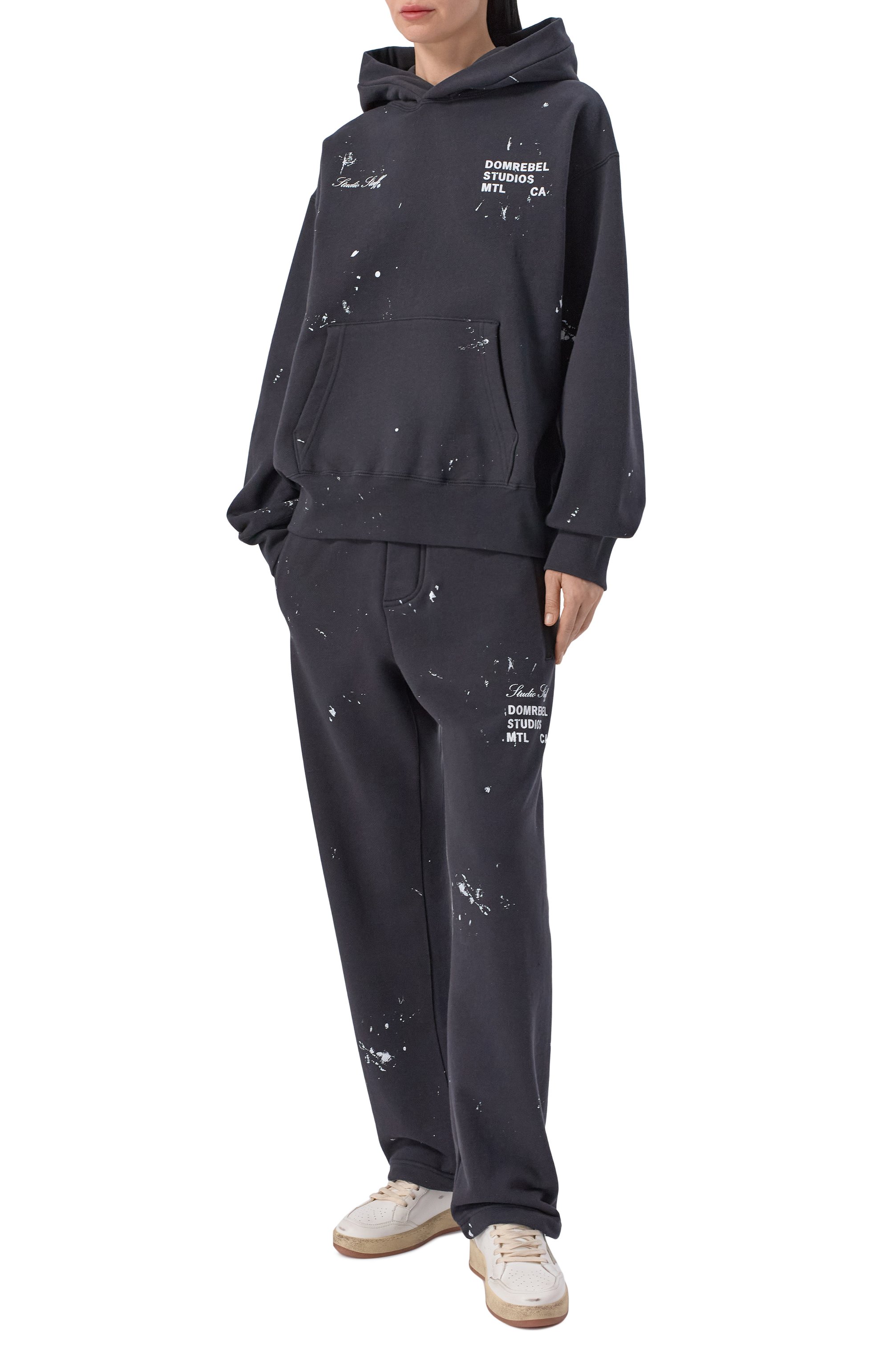 Хлопковое худи DOMREBEL, арт. STAFF/PULL0VER H00DIE, фото 2