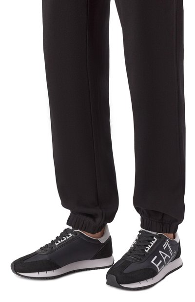 Комбинированные кроссовки EA7, арт. 7X000541/AF18609, фото 3