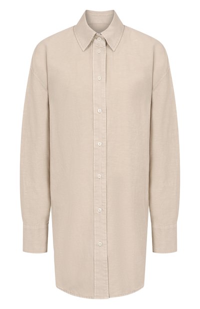 Женская рубашка из хлопка и льна REPLAY, арт. W2166 .000.85176G