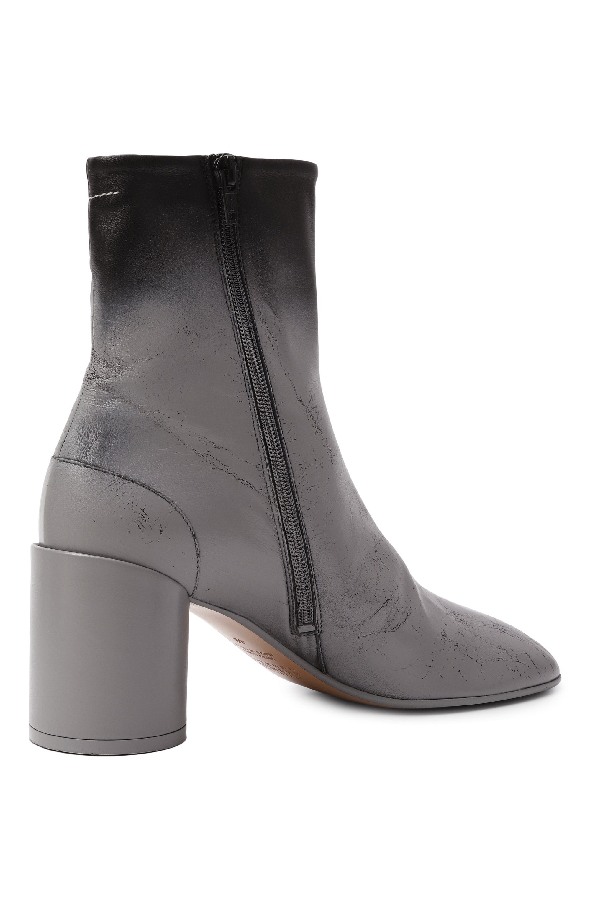 Кожаные ботильоны anatomic MM6, арт. S66WU0131/P7439, фото 5