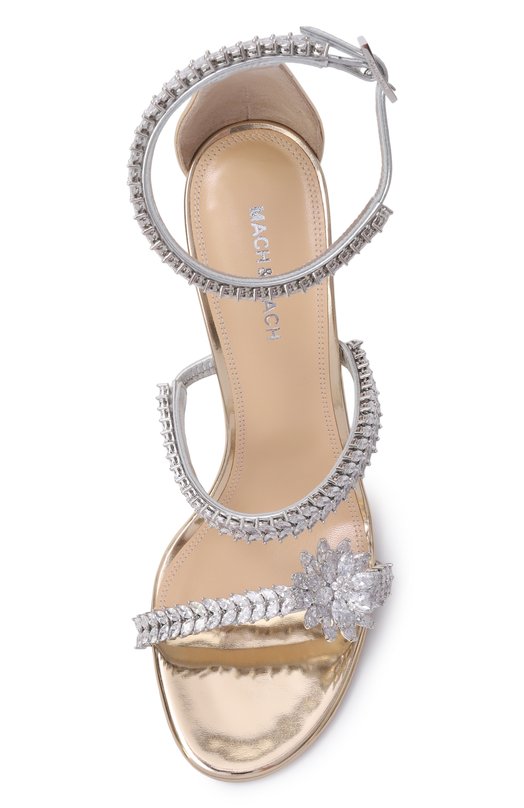 Кожаные босоножки Lotus Flower 100 Mach & Mach R26S091295SPEMEK Золотой  R26S091295SPEMEK Фото 6