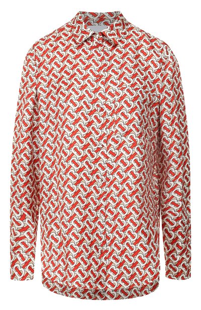 Женская шелковая рубашка BURBERRY, арт. 8016683