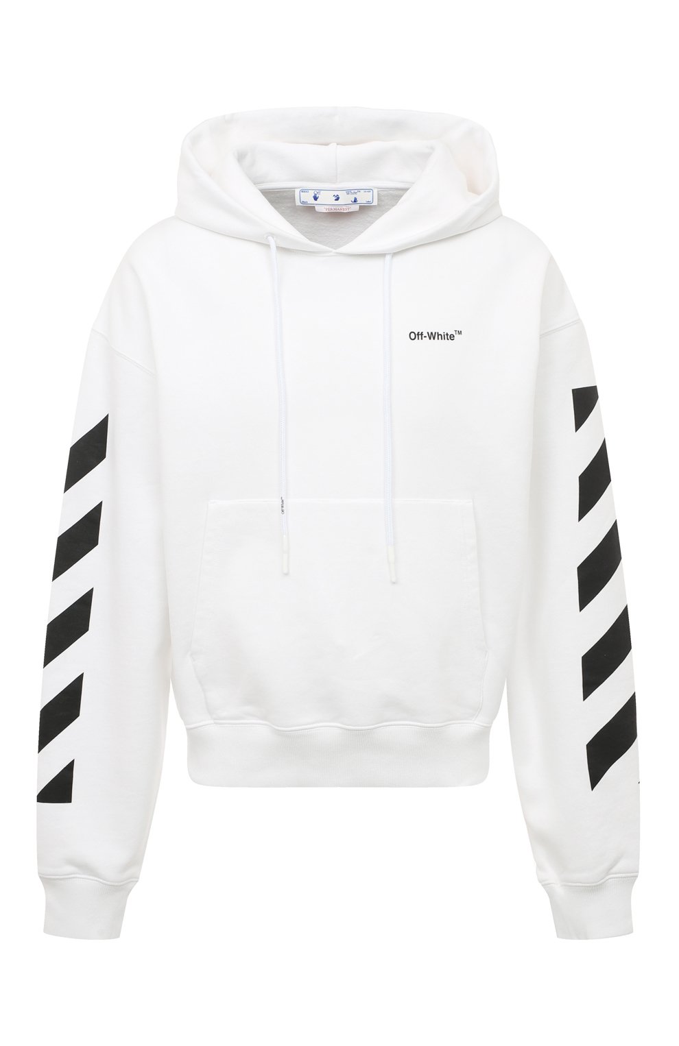 Хлопковое худи OFF-WHITE, арт. OMBB037C99FLE0010110, фото 1