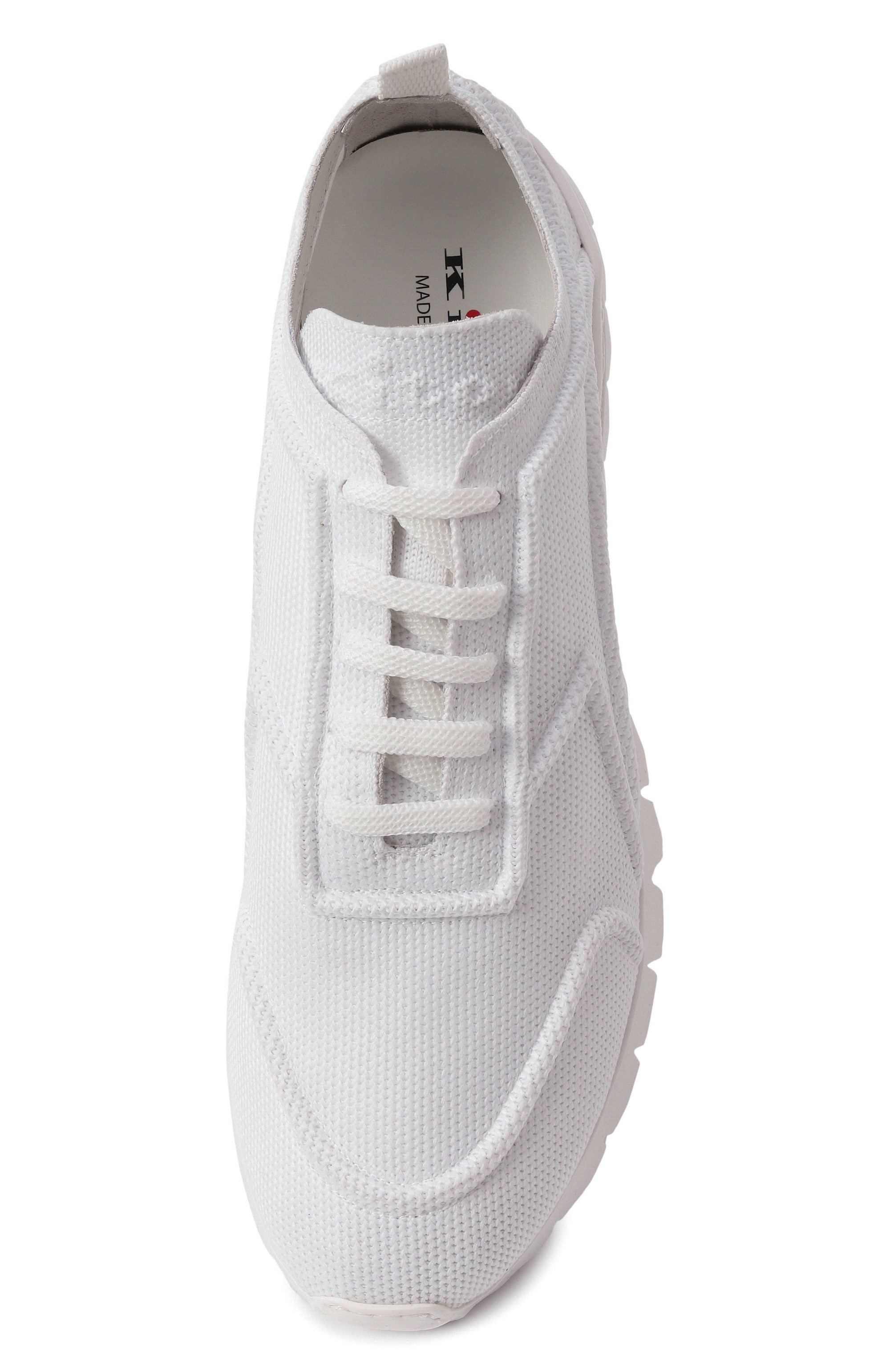 Текстильные кроссовки ea KITON, арт. USSA117N01063, фото 6