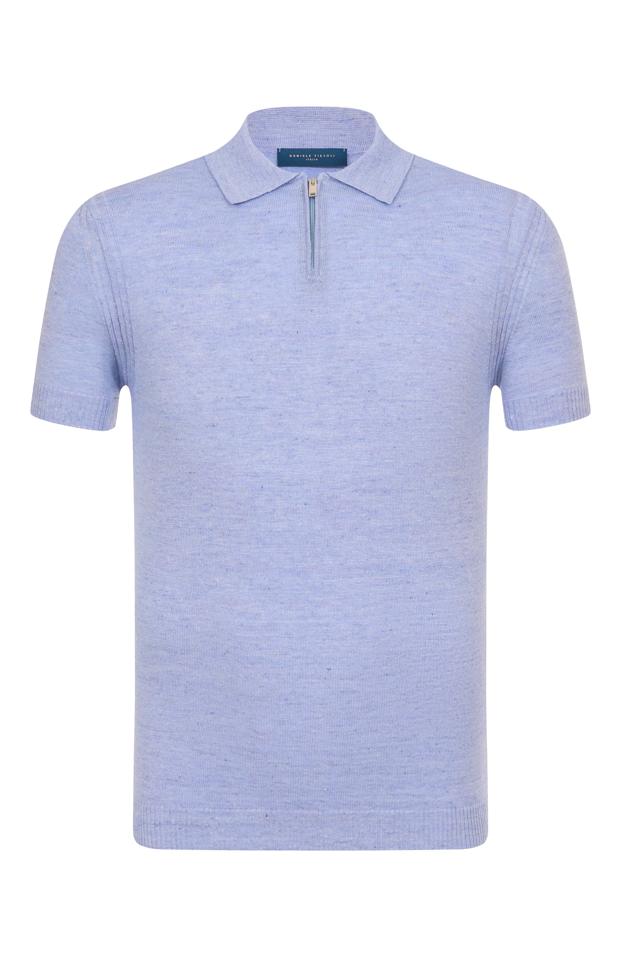 Поло изо льна и хлопка DANIELE FIESOLI, арт. DF2076, фото 1