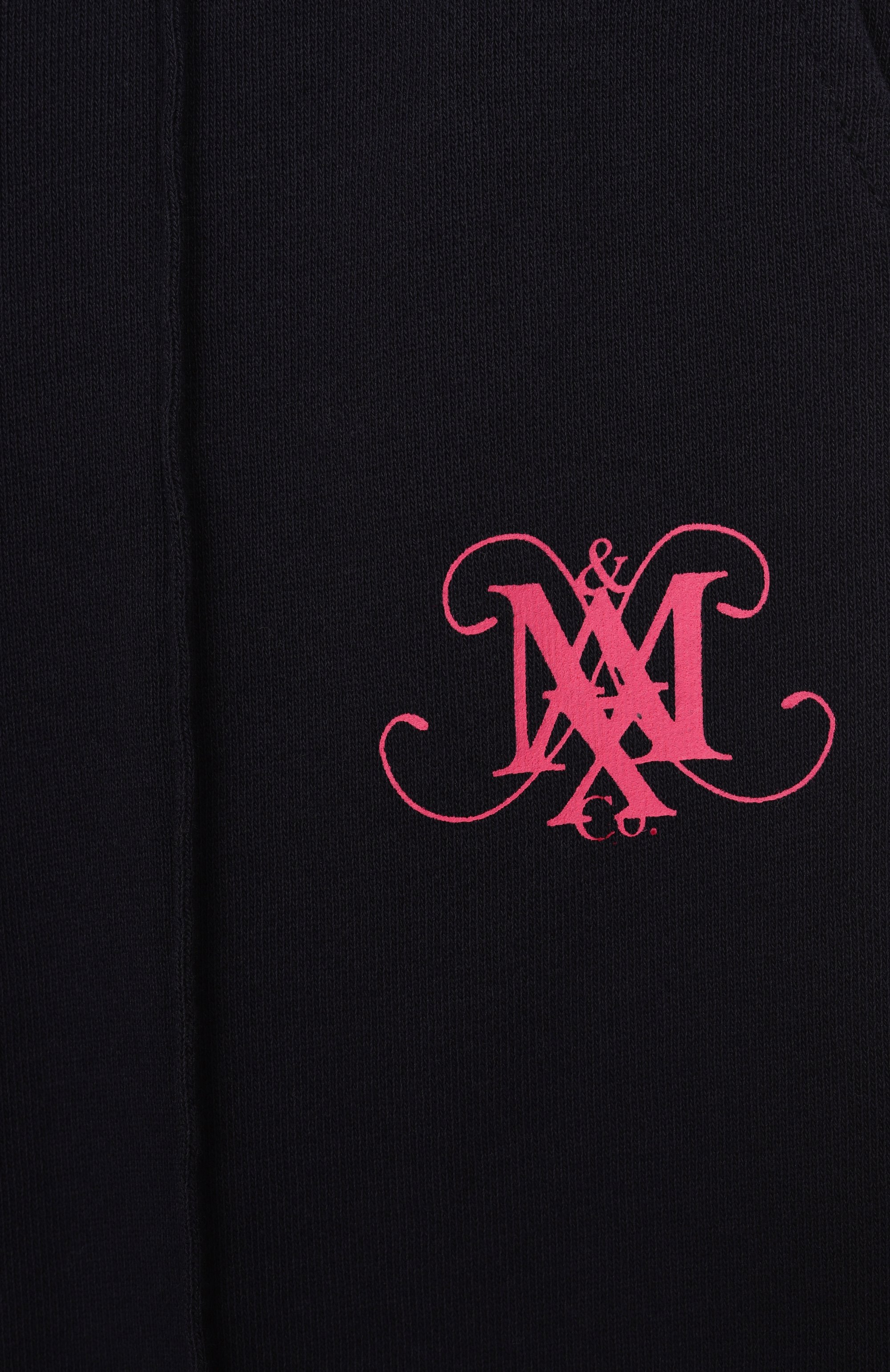 Хлопковые брюки MAX&CO темно-синего цвета по цене 13200 руб., арт. MX0187-MX00Q, фото 3 Хлопковые брюки MAX&CO, арт. MX0187-MX00Q, фото 3