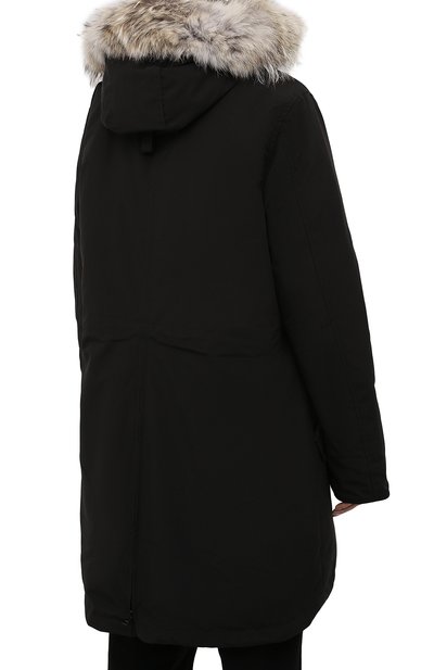 Пуховая парка CANADA GOOSE черного цвета по цене 139000 руб., арт. 2580L, фото 4 Пуховая парка CANADA GOOSE, арт. 2580L, фото 4
