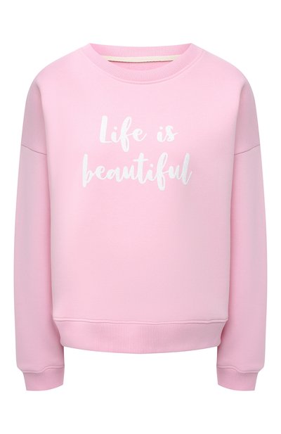 Женский хлопковый свитшот SEVEN LAB, арт. SW20-LIB pink