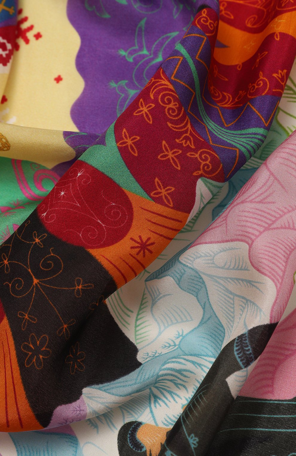 Шелковый платок кавказ GOURJI, арт. T25CAUC7R/1, фото 3