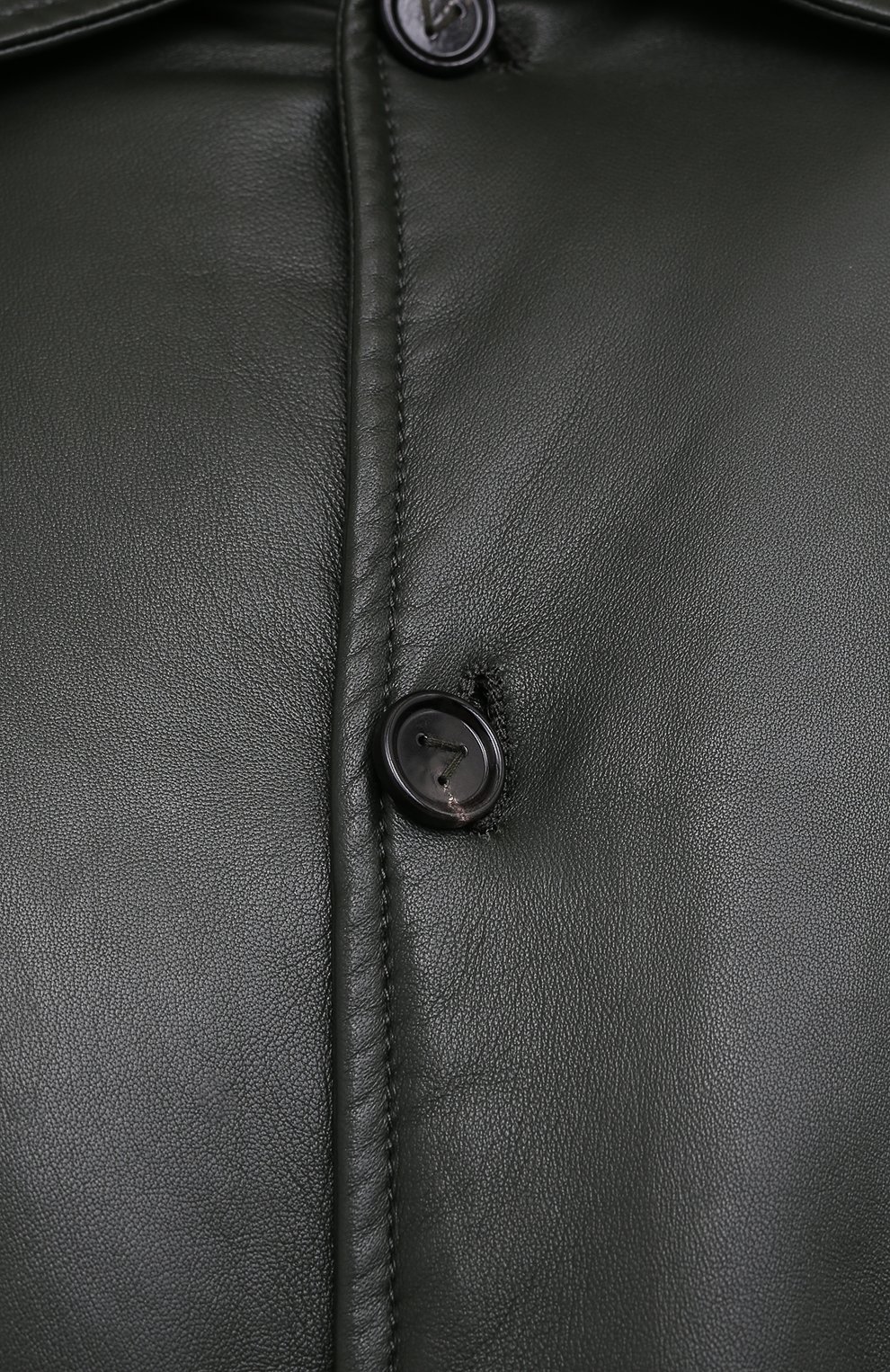 Кожаная рубашка BOTTEGA VENETA, арт. 663218/V16H0, фото 5