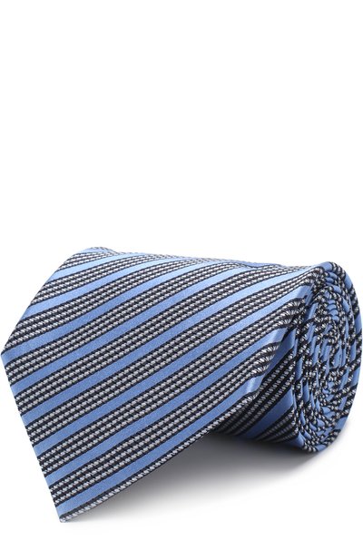 Мужской шелковый галстук с узором ZEGNA, арт. Z3E21/1XW