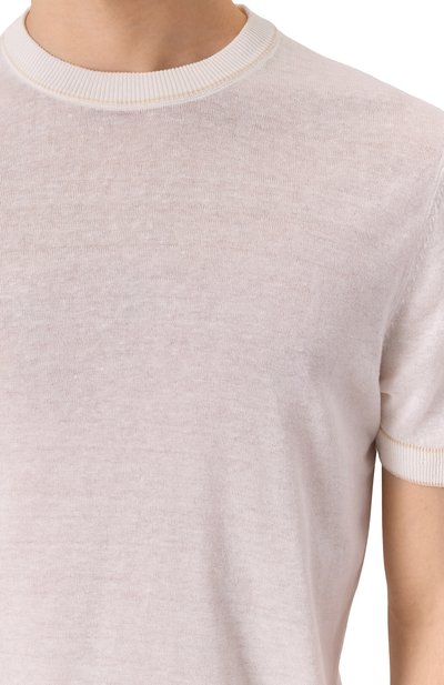 Джемпер изо льна и вискозы BOSS, арт. 50537639, фото 5