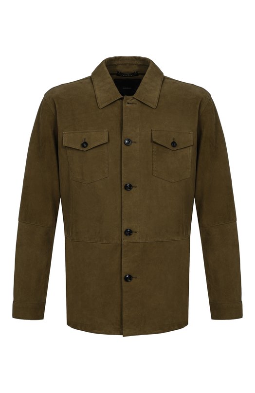 Замшевая куртка-рубашка Windsor 0LEAN02-L/1300168/56 Хаки 0LEAN02-L/1300168/56