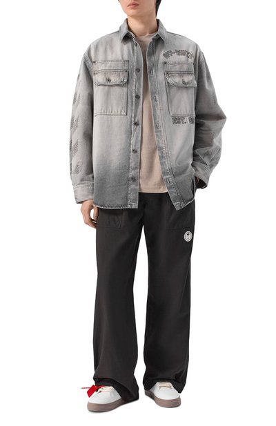Джинсовая рубашка OFF-WHITE, арт. 0MYD05VS26DEN003, фото 2