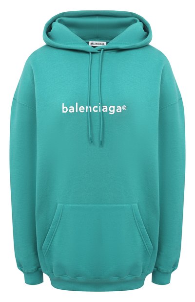 Женский хлопковое худи BALENCIAGA, арт. 578135/TJVA3