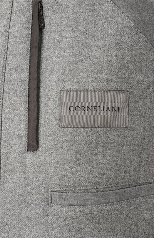 Жилет из шерсти и кашемира Corneliani 94C571-9418267 Серый  94C571-9418267 Фото 7