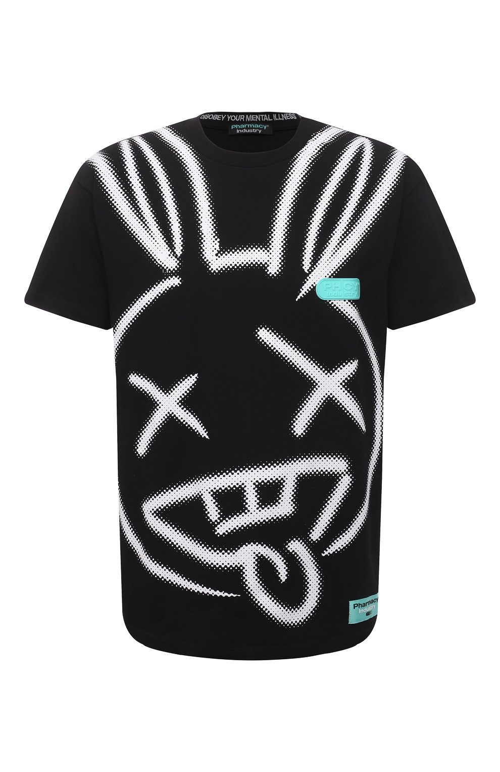 Хлопковая футболка PHARMACY INDUSTRY, арт. PHM214, фото 1